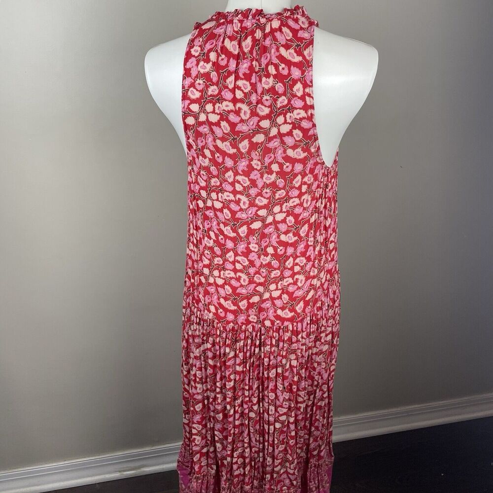 Spell & The Gypsy Collective Size Small Delirium Maxi Dress Red Coral Bohemian - Picture 8 of 12